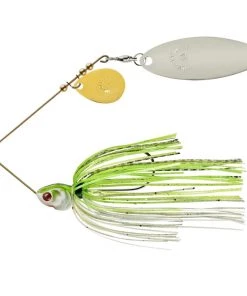 Spinnerbaits & Buzzbaits Booyah Covert Spinnerbait Gold Colorado Nickel Willow