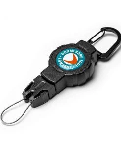 Accessories Boomerang Tool Company Retractable Fishing Gear Tether W/ Carabiner Clip