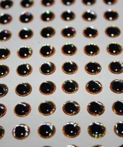 6th Sense Lure Company 6th Sense Crush 3D Eyes: Gold/Silver