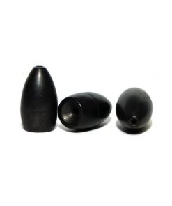 6th Sense Lure Company Terminal Tackle 6th Sense 'Pitch Black' Tungsten - Flipping Weight