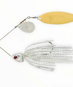 Spinnerbaits & Buzzbaits Booyah Covert Spinnerbait Gold Colorado Nickel Willow