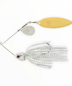 Booyah Covert Spinnerbait Nickel Colorado Gold Willow