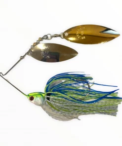 Booyah Covert Spinnerbait Nickel Gold Willow
