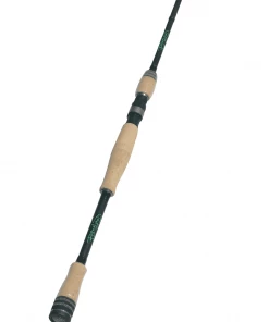 Bonehead Tackle Rods And Reels Bonehead Black 2pc Spinning Rod