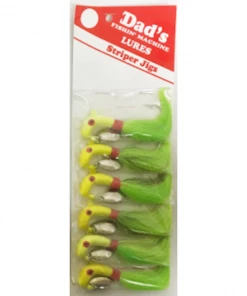 Dad'sFishing Machine Pony Head Striper Jig Jigs