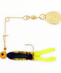 H&H Gold Cajun Split Tail Beetle Spins 8 H&H Gold Cajun Split Tail Beetle Spins