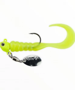 Jigs Johnson Crappie Buster Spin'R Grub 9 Jigs Johnson Crappie Buster Spin'R Grub