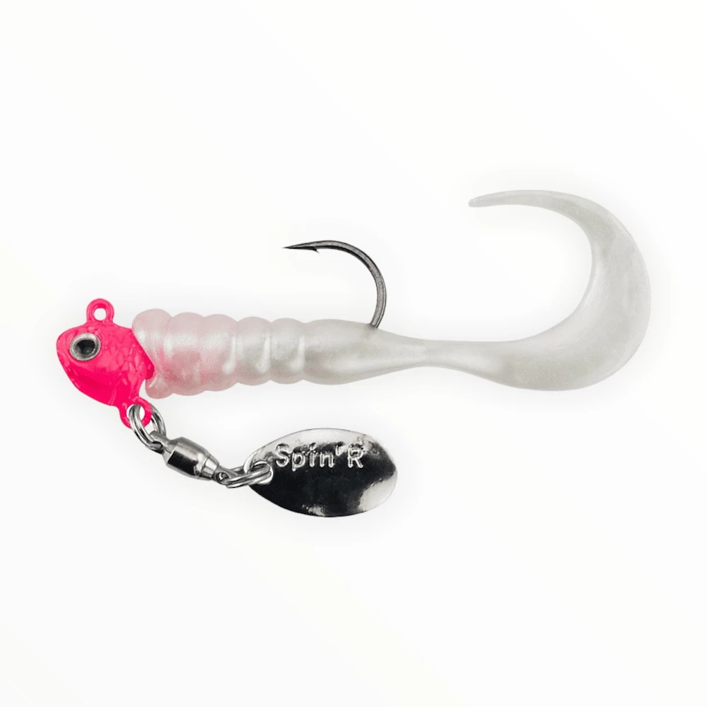 Jigs Johnson Crappie Buster Spin'R Grub 6 Jigs Johnson Crappie Buster Spin'R Grub