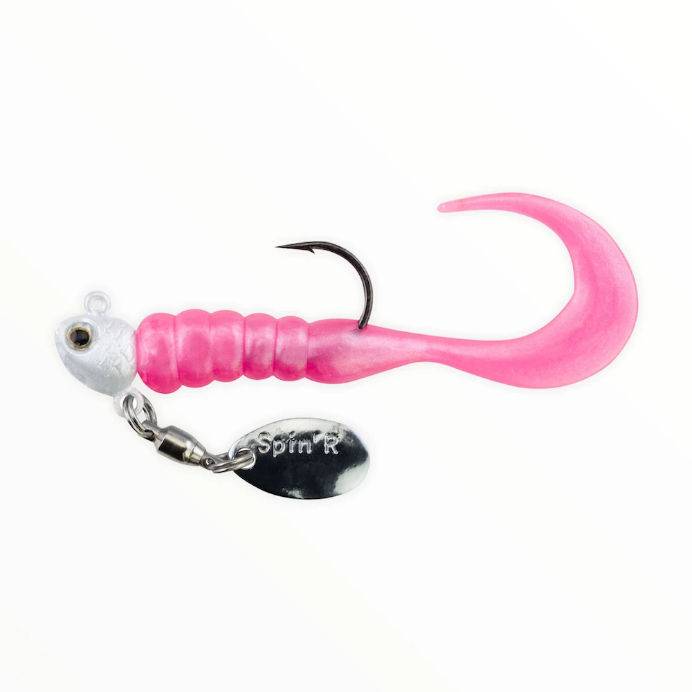 Jigs Johnson Crappie Buster Spin'R Grub 7 Jigs Johnson Crappie Buster Spin'R Grub