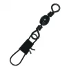 Eagle Claw Barrel Swivel With Interlock Snap Terminal Tackle