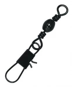 Eagle Claw Barrel Swivel With Interlock Snap Terminal Tackle