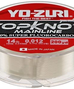 Yo-Zuri Topknot Mainline Fluorocarbon Line - 1,000 Yd Spool
